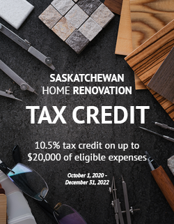 RRHBA - Saskatchewan Home Renovation Tax Credit